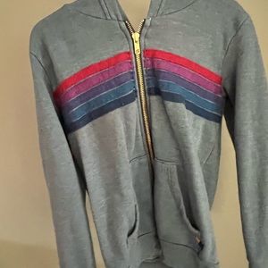 Kids unisex Aviator Nation hoodie. Size 8. Gently used.